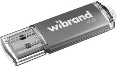 Флешка Wibrand 8GB Cougar Silver USB 2.0 WI2.0/CU8P1S