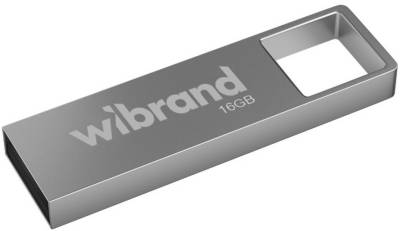 Флешка Wibrand 16GB Shark Silver USB 2.0 WI2.0/SH16U4S