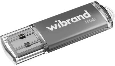 Флешка Wibrand 16GB Cougar Silver USB 2.0 WI2.0/CU16P1S