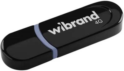 Флешка Wibrand 4GB Panther Black USB 2.0 WI2.0/PA4P2B