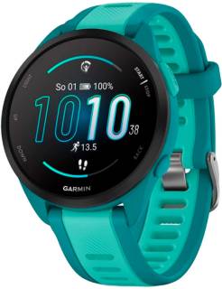 Часы Garmin Forerunner 165 Music, Turquoise/Aqua, GPS 010-02863-32