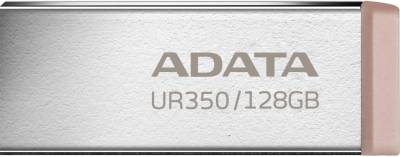 Флешка ADATA 128GB UR350 Silver/Beige USB 3.2 UR350-128G-RSR/BG