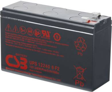 Аккумулятор CSB UPS122406F2 12V 5Ah