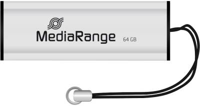 Флешка MediaRange 64GB Black/Silver USB 3.0 MR917