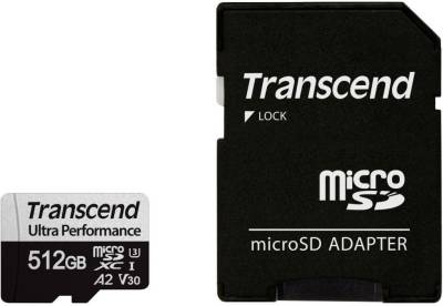 Флеш-карта Transcend 512GB microSDXC class 10 UHS-I U3 A2 TS512GUSD340S