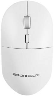 Мышка Grunhelm M-521WL-B Wireless White 126873