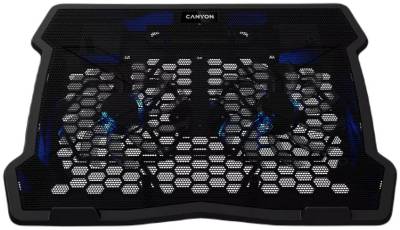 Подставка Canyon NS03, 10-15.6 laptop, dual-fan with 2x2.0 USB hub CNE-HNS03
