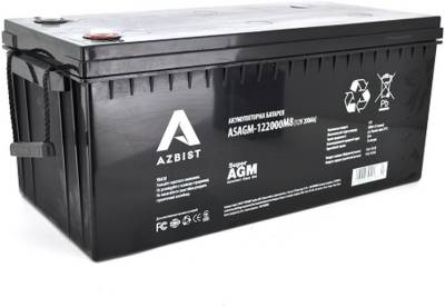 Аккумулятор AZBIST 12V 200 Ah Super AGM ASAGM-122000M8