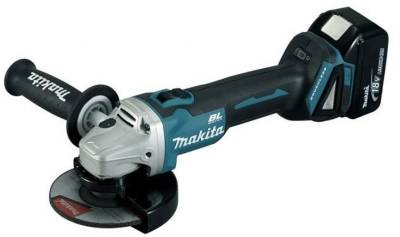 Болгарка MAKITA LXT 125мм, 5Аг х 2шт, кейс DGA511RTE