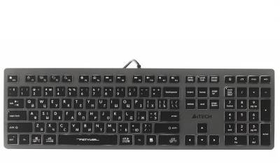 Клавиатура A4Tech FX60 USB Grey White backlit