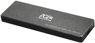 Карманы AgeStar M2 SATANVME metal black 31UBVS6C (Black)