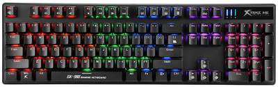Клавиатура Xtrike Me GK-980 6 colors-LED Mechanical Red Switch USB Blac