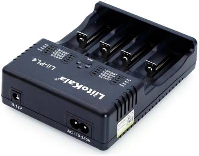 Зарядка LiitoKala 4 Slots, LED, Li-ion/Ni-MH/Ni-Cd/AA/ААA/AAAA/С Lii-PL4