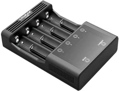 Зарядка LiitoKala 4 Slots, LCD дисплей, Li-ion/Ni-MH/Ni-Cd/AA/ААA/AA Lii-600