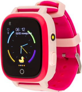 Часы Amigo GO005 4G WIFI Kids waterproof Thermometer Pink 747018