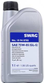 Масло Swag SAE 75W-85 1л SW 10948785