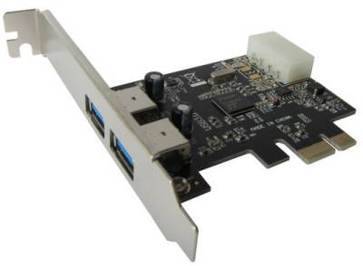 Аксессуар Dynamode PCIe to USB USB30-PCIE-2