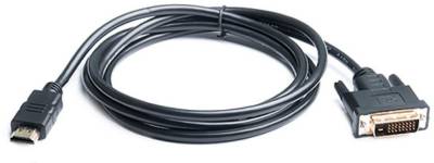 Кабель REAL-EL HDMI M to DVI M 1.8m 18+1pin EL123500013