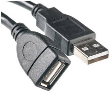 Кабель PowerPlant USB 2.0 AM/AF 1.5m KD00AS1189