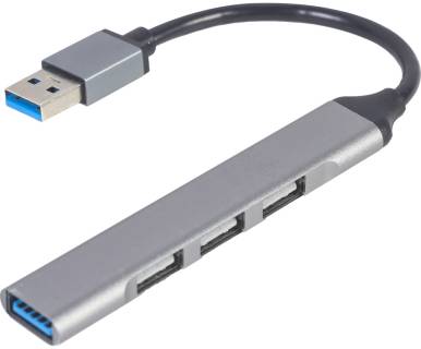 Разветвитель Gembird USB-A to USB 3.1 Gen1 (5 Gbps), 3 х USB 2.0 UHB-U3P1U2P3-02