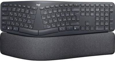 Клавиатура Logitech ERGO K860 for Business Bluetooth/Wireless UA Black 920-010352