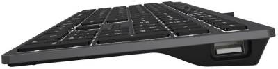 Клавиатура A4Tech FX60 USB (Grey) White backlit