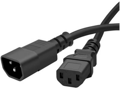 Кабель ColorWay C13 to C14 1.8m black CW-CBP087-BK
