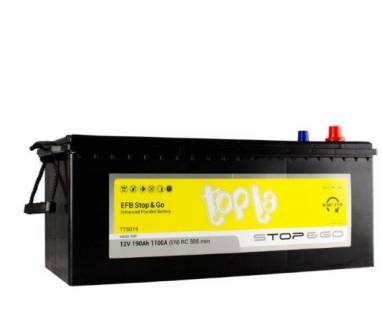 Аккумулятор Topla 190 Ah/12V  EFB  Truck 491 612