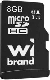 Флеш-карта Wibrand 8GB mictoSD class 10 WICDHC10/8GB