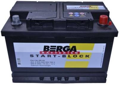 Аккумулятор Berga Startblock 70Ah Ев (-/+) (640EN) 5704090647642