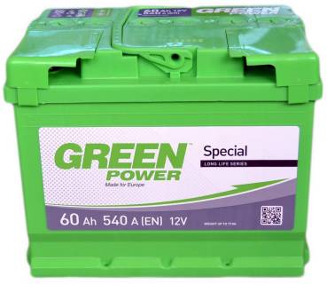 Аккумулятор Green Power 60Аh 000022359