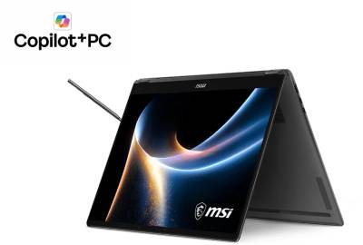 Ноутбук MSI Prestige 16 Flip AI+ C3MTG Platinum Gray C3MTG-058US