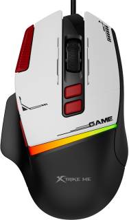 Мышка Xtrike Me GM-325 RGB USB Black/White GM-325BK