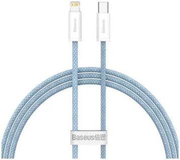 Кабель Baseus USB-C to Lightning 1.0m 20W blue CALD000003