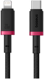Кабель Baseus USB-C to Lightning 2.0m 20W red+black P10377800U01-03