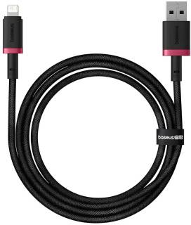 Кабель Baseus USB 2.0 AM to Lightning 1.0m 2.4A red+black P10377801U01-01