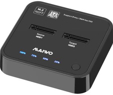 Карманы Maiwo 2*SATA M.2 SSD Key B/B+M USB 3.1 Gen1 Type-C K3016SG1