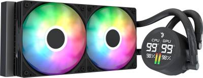 Кулер AeroCool Abyss L240R Digi Black ACLA-AD24117.11