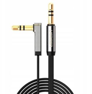 Кабель Ugreen 3.5mm M to 3.5mm M 2.0m 90° corner black UGR-10599