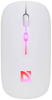 Мышка Defender Touch MM-997 Silent Wireless RGB White 52998