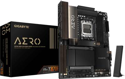 Материнская плата Gigabyte X870E AERO X DARK WOOD