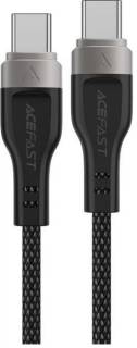 Кабель ACEFAST USB-C to USB-C 1.2m 60W 3A nylon black 6974316280217
