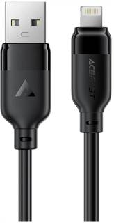 Кабель ACEFAST USB 2.0 AM to Lightning 1.2m 2.4A TPE black 6974316286202