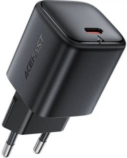 Зарядка ACEFAST A136 USB-C PD40W GaN black 6974316286233