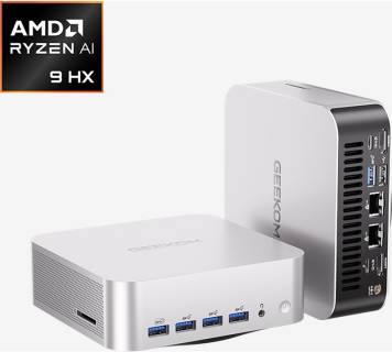 Моноблок GEEKOM A9 MAX / Ryzen AI 9 HX 470, 32, 1TB, Radeon 890M, GMA9MAXRAI9HX470-321T-EU