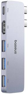 Разветвитель Baseus USB-C 5-in-1 3xUSB 3.0 + 1xUSB-C 40Gbps + 1xHDMI 4 B00052801811-04