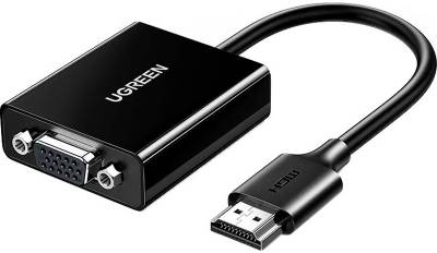 Аксессуар Ugreen HDMI M to VGA F 1920x1080 60Hz black UGR-90813