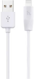 Кабель HOCO USB 2.0 AM to Lightning 2.0m 2.4A X1 white 6957531032014