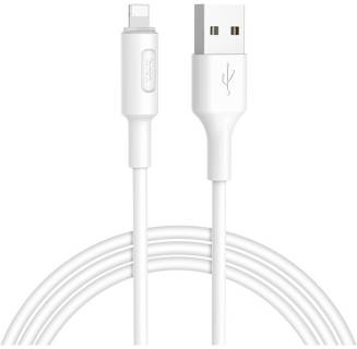 Кабель HOCO USB 2.0 AM to Lightning 1.0m 2A X25 white 6957531080114