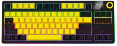 Клавиатура Lorgar KBP70TKLW Wireless TKL Mechanical Pro UA Black/Yel LRG-KBP70TKLW-YL-US